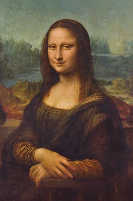 『モナ・リザ』の絵柄