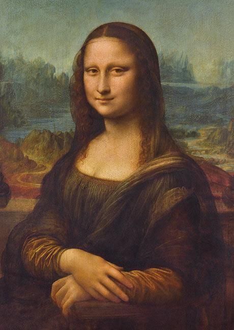 『モナ・リザ』の絵柄