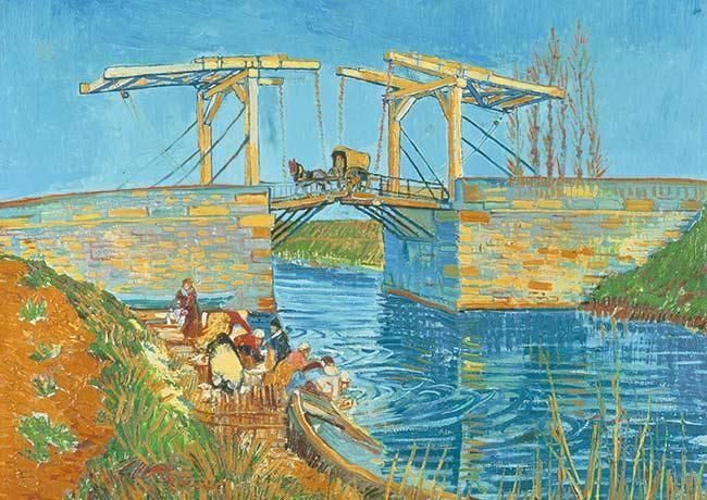 『アルルの跳ね橋』の絵柄