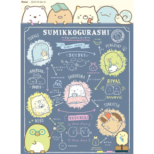 『すみっコのかんけいず』の商品画像