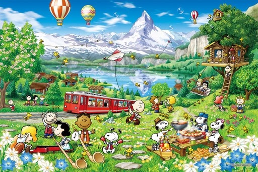 『スヌーピー イン スイス』の絵柄