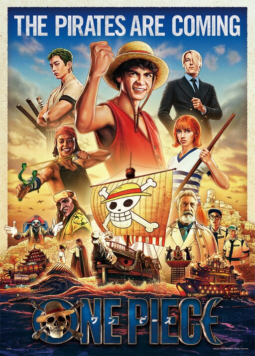 『Netflixシリーズ「ONE PIECE」ザ・パイレーツ アー カミング』の絵柄
