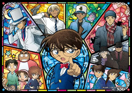 『名探偵コナン ステンドキャラクターズ』の絵柄