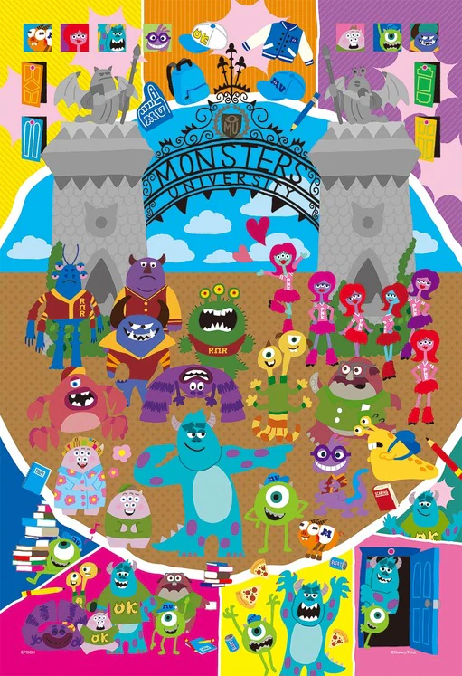 『Monsters University -On Campus- (モンスターズ・ユニバーシティ -オン・キャンパス-)』の絵柄