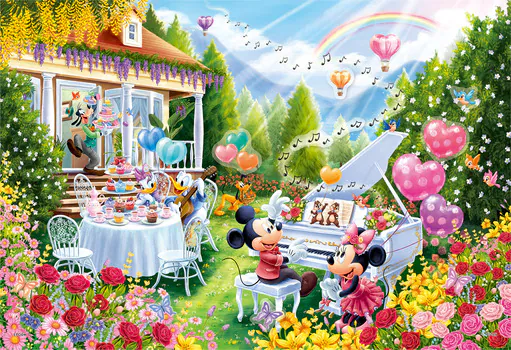 『Mickey & Friends -Melody of Love-(ミッキー&フレンズ -メロディオブラブ-)』の絵柄
