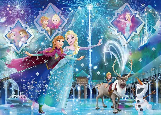 『エモーショナルストーリーシリーズ アナと雪の女王』の絵柄
