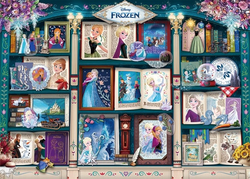『Bookshelf / Frozen (ブックシェルフ / アナと雪の女王)』の絵柄