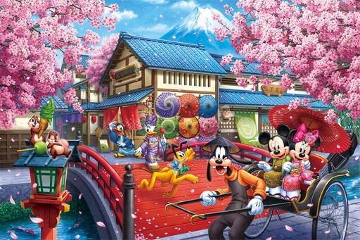 『Mickey&Friends -SAKURA Journey- (ミッキー&フレンズ -桜ジャーニー-)』の絵柄