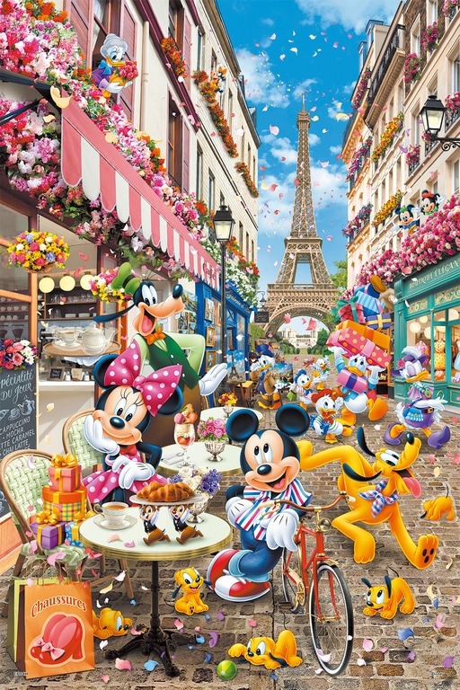 『Mickey&Friends -Paris Journey-(ミッキー&フレンズ-パリジャーニー-)』の絵柄