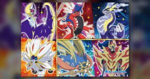 『伝説のポケモン大集合!アローラ地方・ガラル地方・パルデア地方編』100ピース(ビバリー)