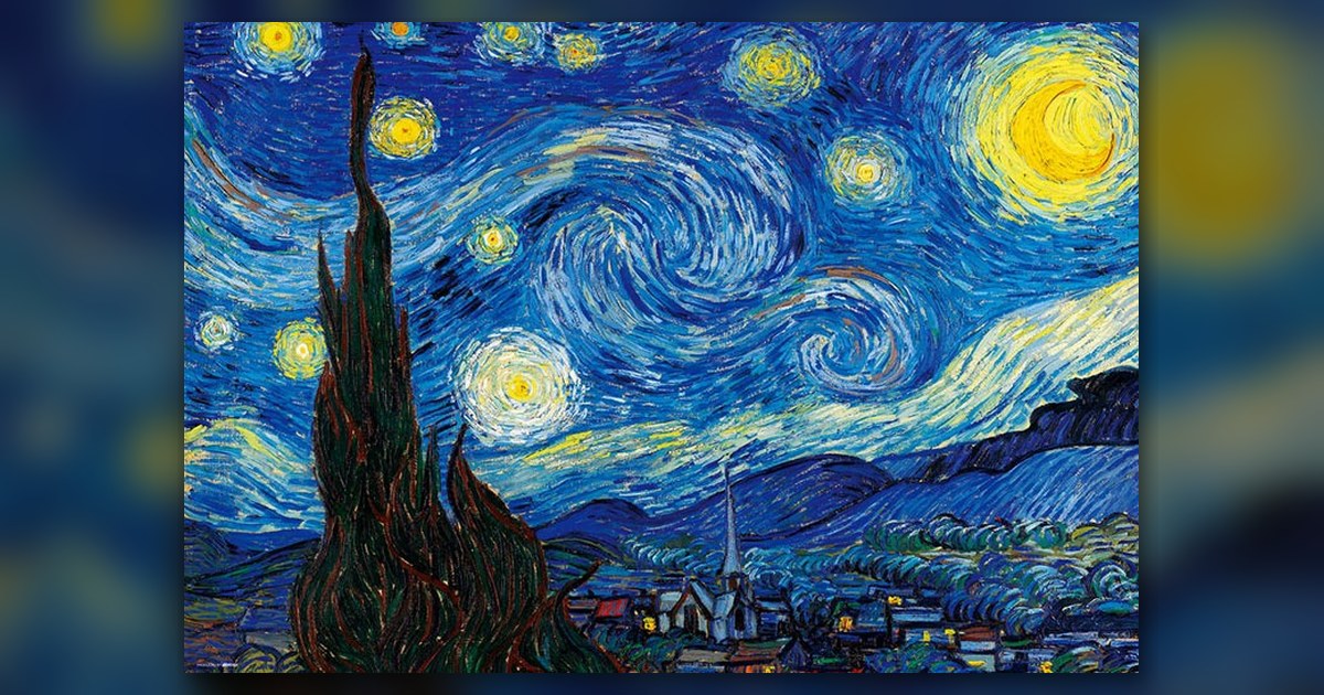 『星月夜(ゴッホ)』の絵柄