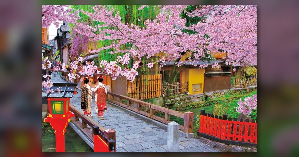 『桜咲く祇園』300ピース（ビバリー）