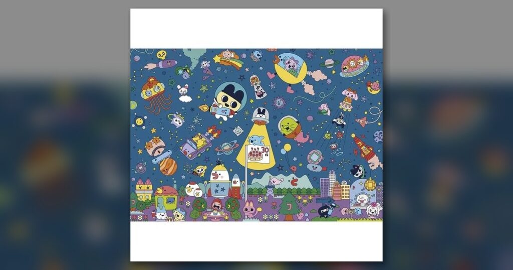 『たまごっち じぐそーぱずる』300ピース（ビバリー）