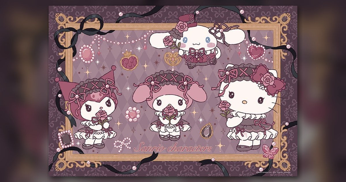 『サンリオキャラクターズ ゴシックジュエル』の絵柄