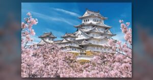 『春麗らか姫路城』300ピース(ビバリー)