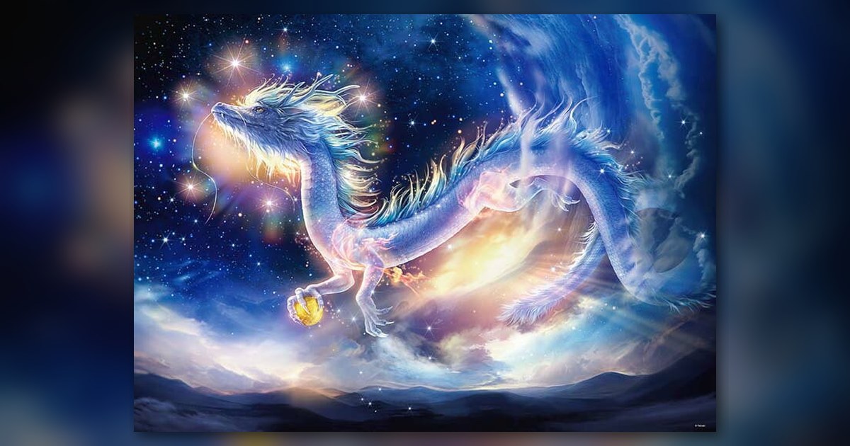 『天空の守護龍〜Blue Dragon〜』の絵柄