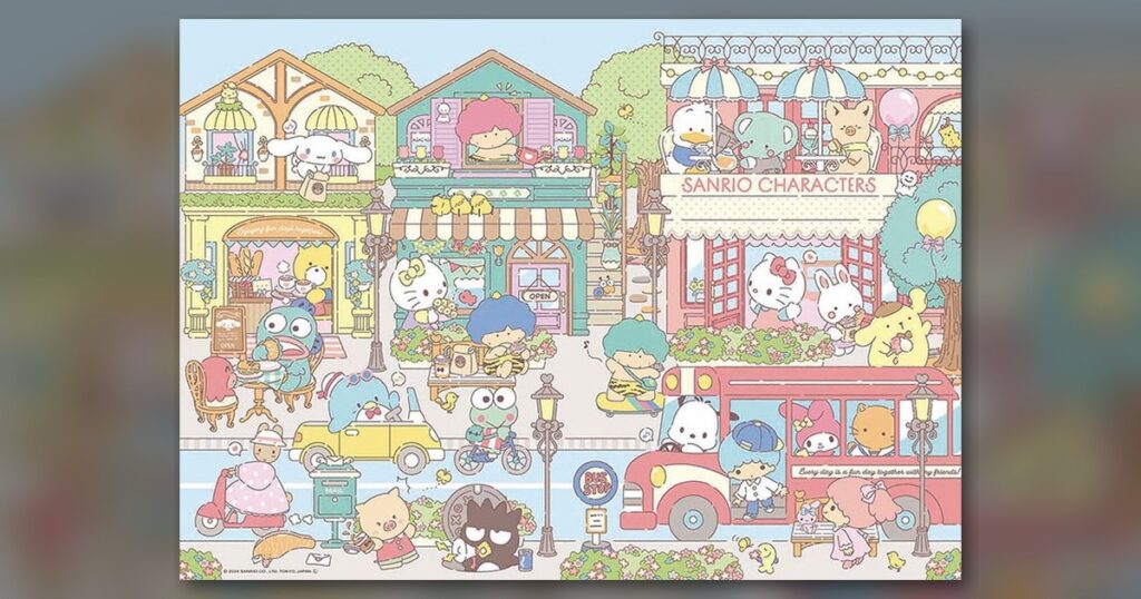 『サンリオキャラクターズ ハッピーマイタウン』600ピース（ビバリー）