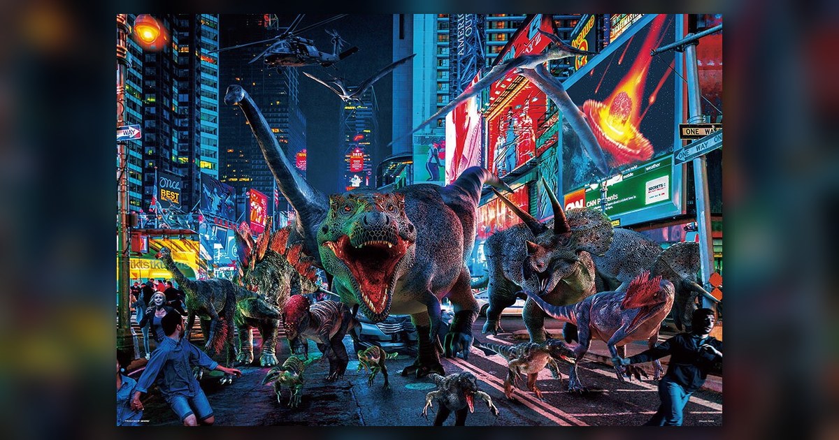『Dinosaur in New York』1000ピース(ビバリー)