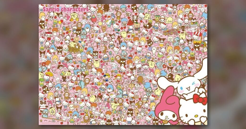 『大好きなサンリオキャラクターズをさがそう！』600ピース（ビバリー）