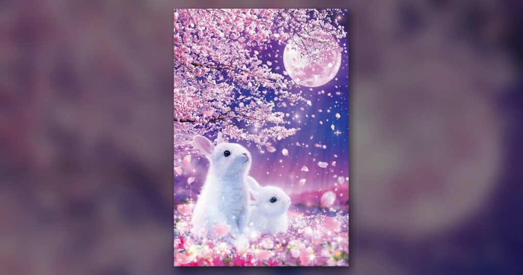 『恋待ちうさぎ』1000ピース（ビバリー）