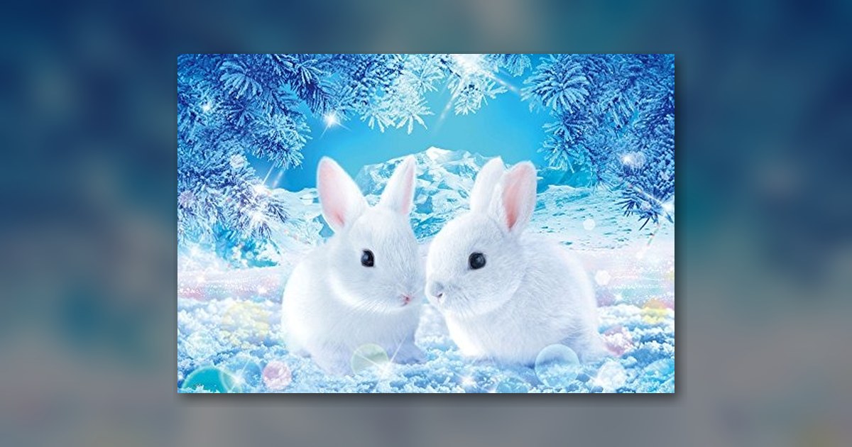 『春待ちうさぎ』の絵柄