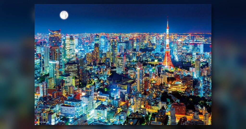 『東京夜景』1000ピース（ビバリー）