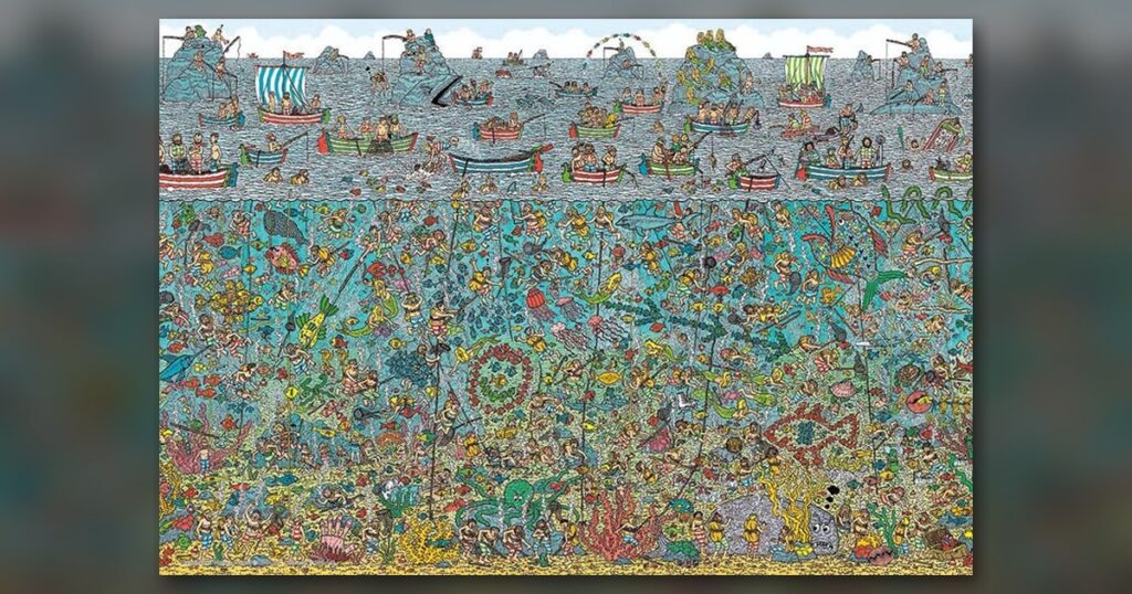 『Where's Wally? 深海のダイバー』1000ピース（ビバリー）
