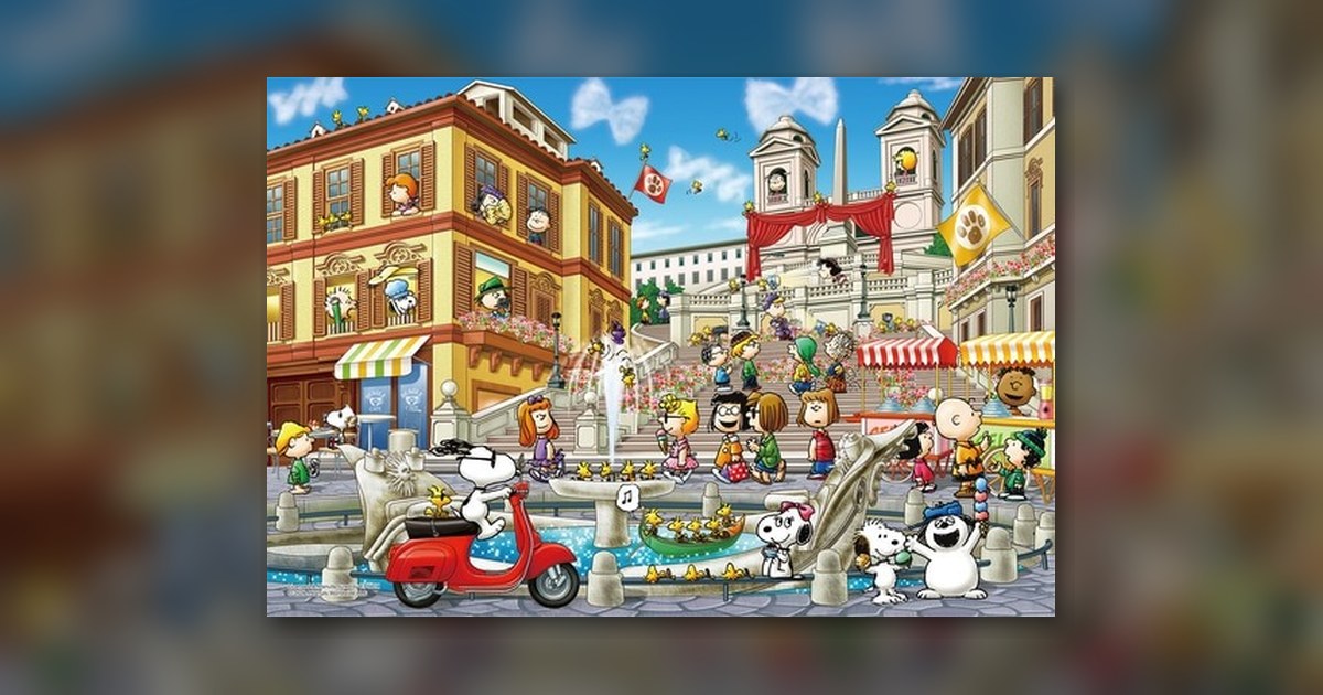 『スヌーピー イン ローマ』1053ピース(エポック社)