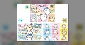 『はじめてのジグソーパズル アニメちいかわ』42・63・81ピース(エポック社)