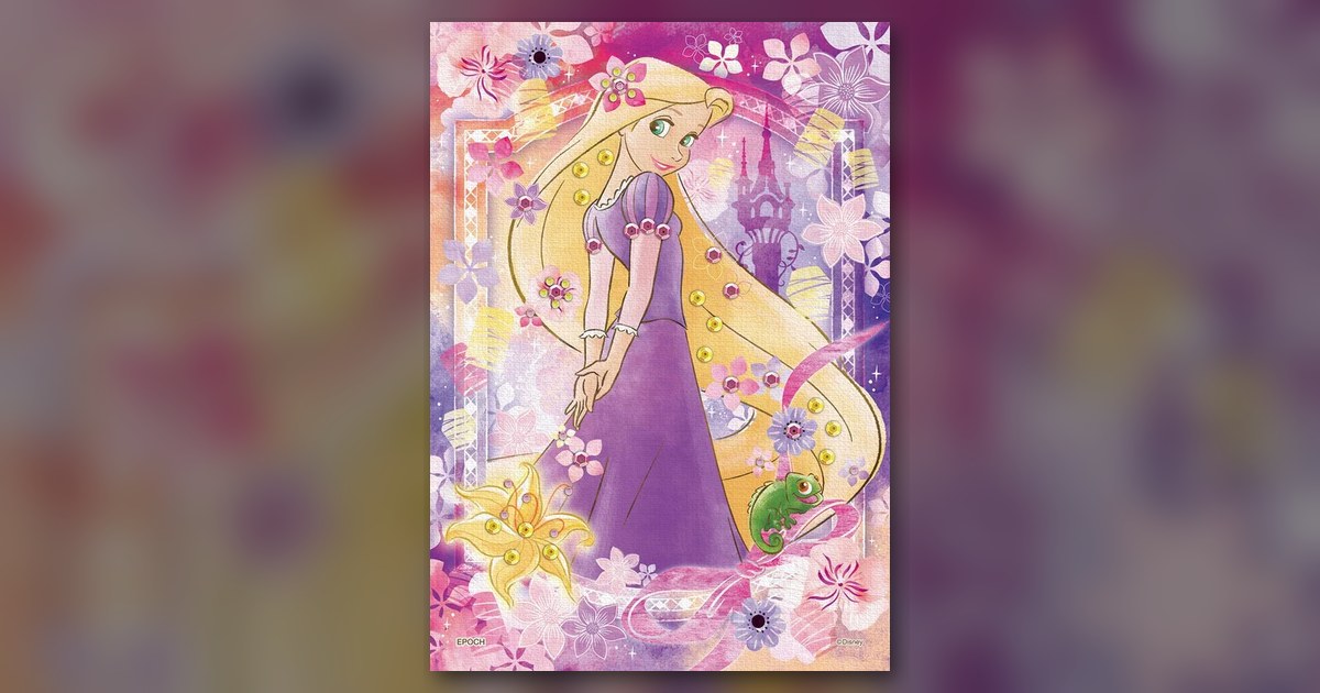 『Rapunzel (ラプンツェル)–Glowing Hair-』108ピース(エポック社)