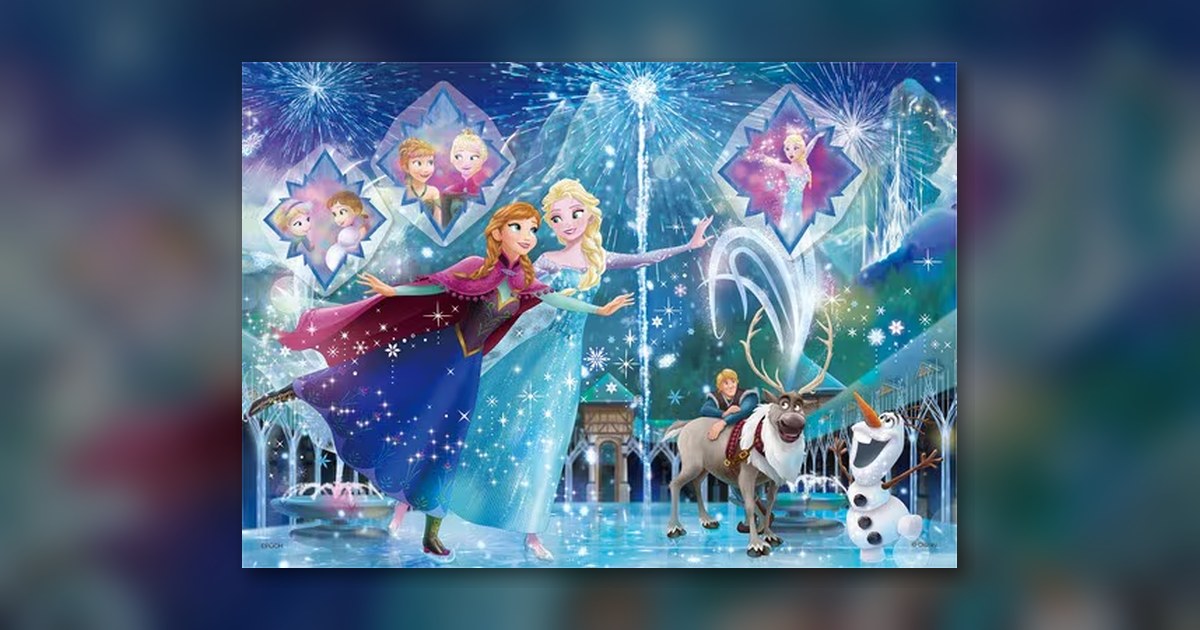 『エモーショナルストーリーシリーズ アナと雪の女王』108ピース(エポック社)
