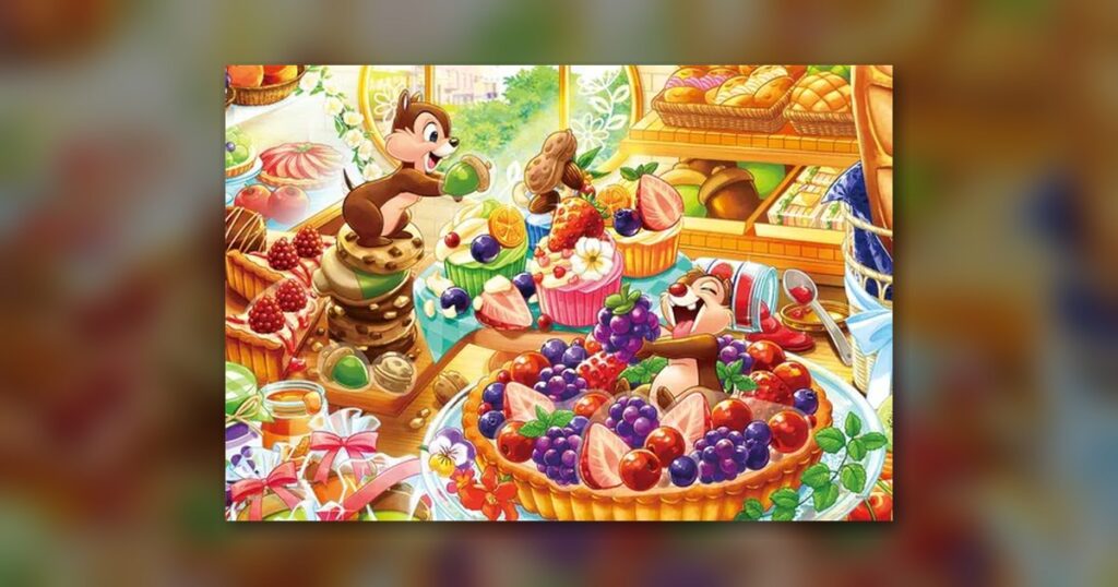 『Chip ’n Dale -Let’s make together!- (チップとデール -レッツメイクトゥギャザー!-)』300ピース（エポック社）
