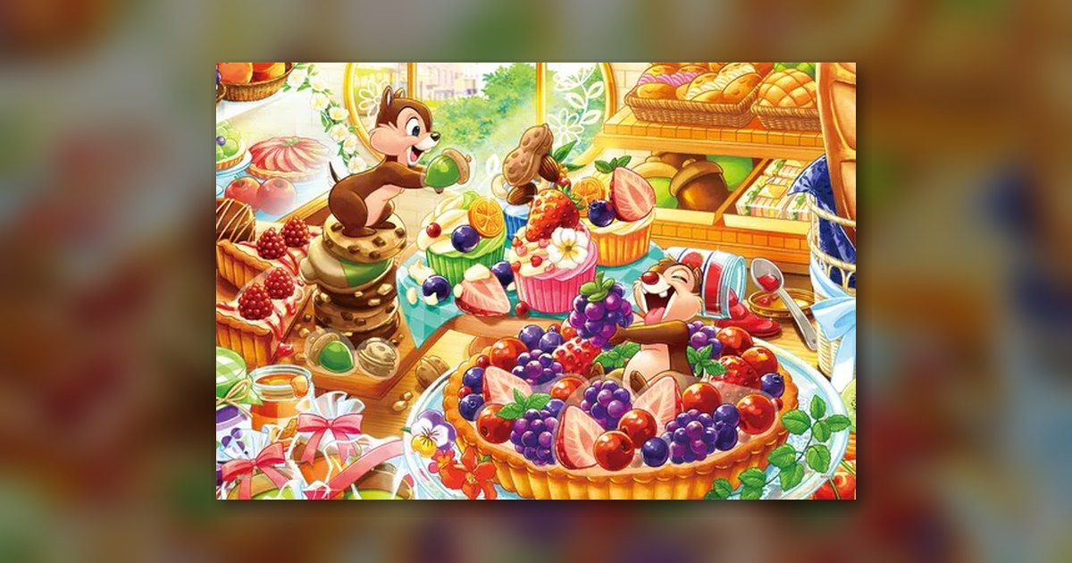 『Chip ’n Dale -Let’s make together!- (チップとデール -レッツメイクトゥギャザー!-)』300ピース(エポック社)