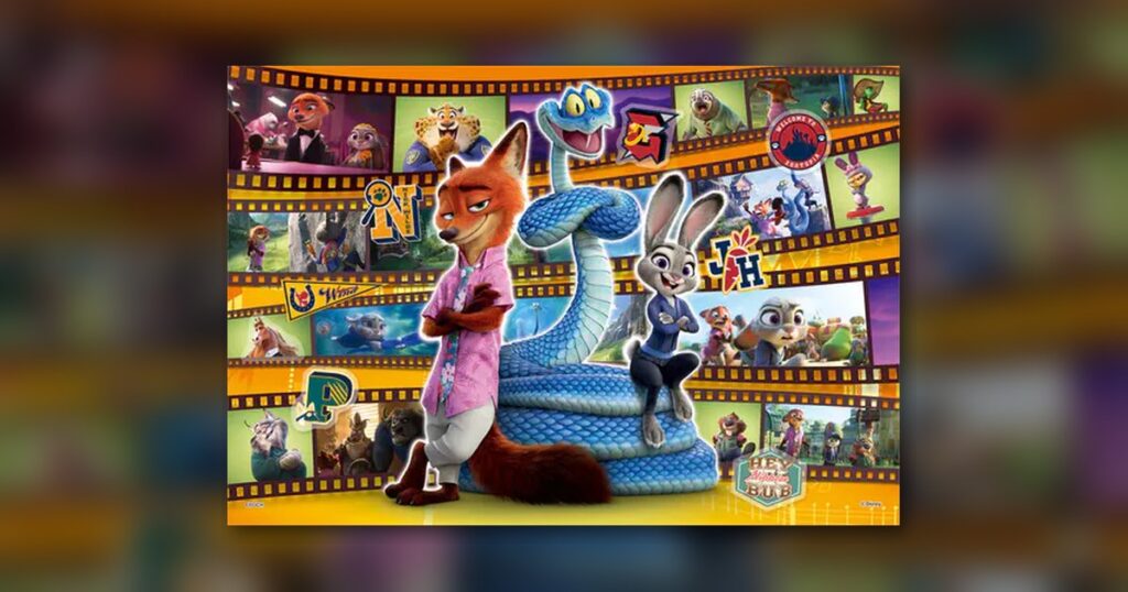 『ディズニー映画 ズートピア2 -潜入捜査中!-』300ピース（エポック社）