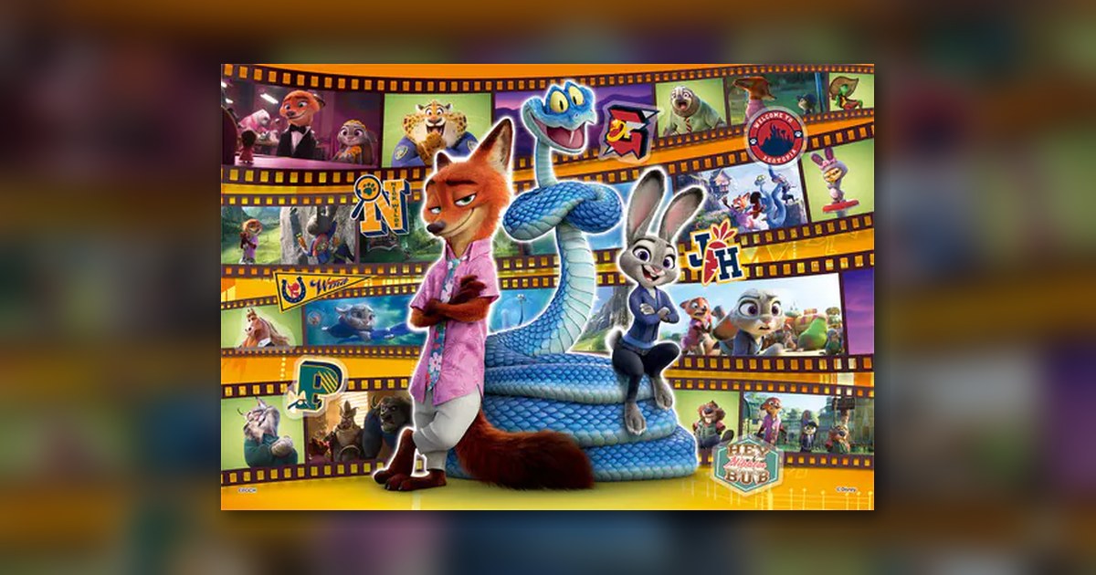 『ディズニー映画 ズートピア2 -潜入捜査中!-』300ピース(エポック社)