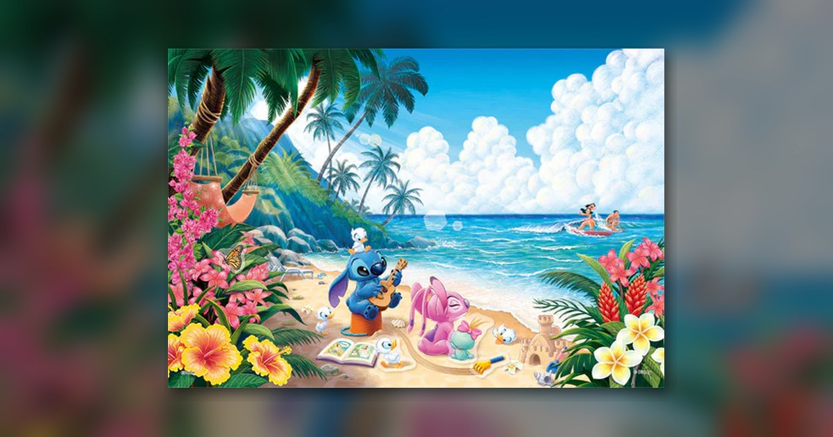 『Stitch -Ohana- (スティッチ -オハナ-)』300ピース(エポック社)