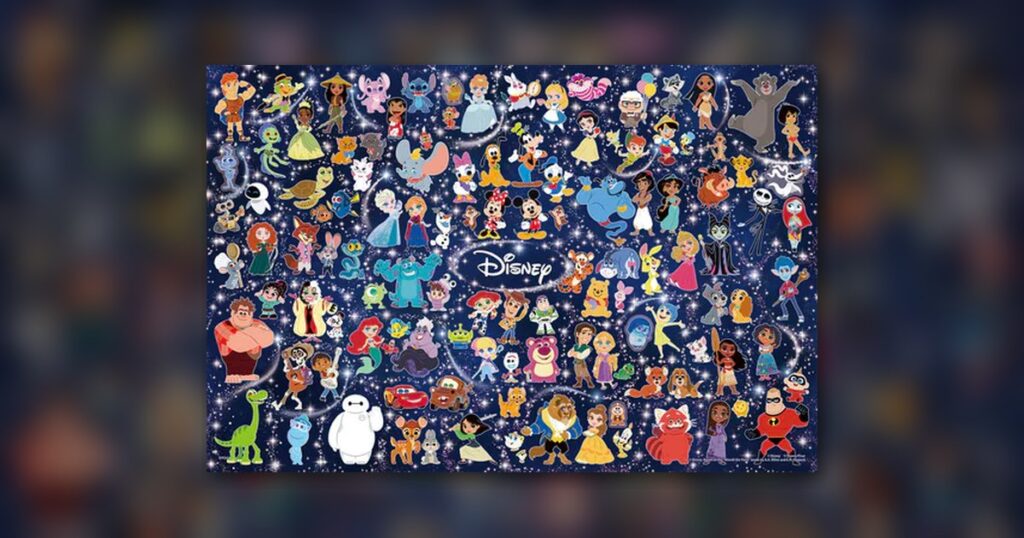 『Disney -Symphony of Stars- (ディズニー -シンフォニーオブスターズ-)』1000ピース（エポック社）