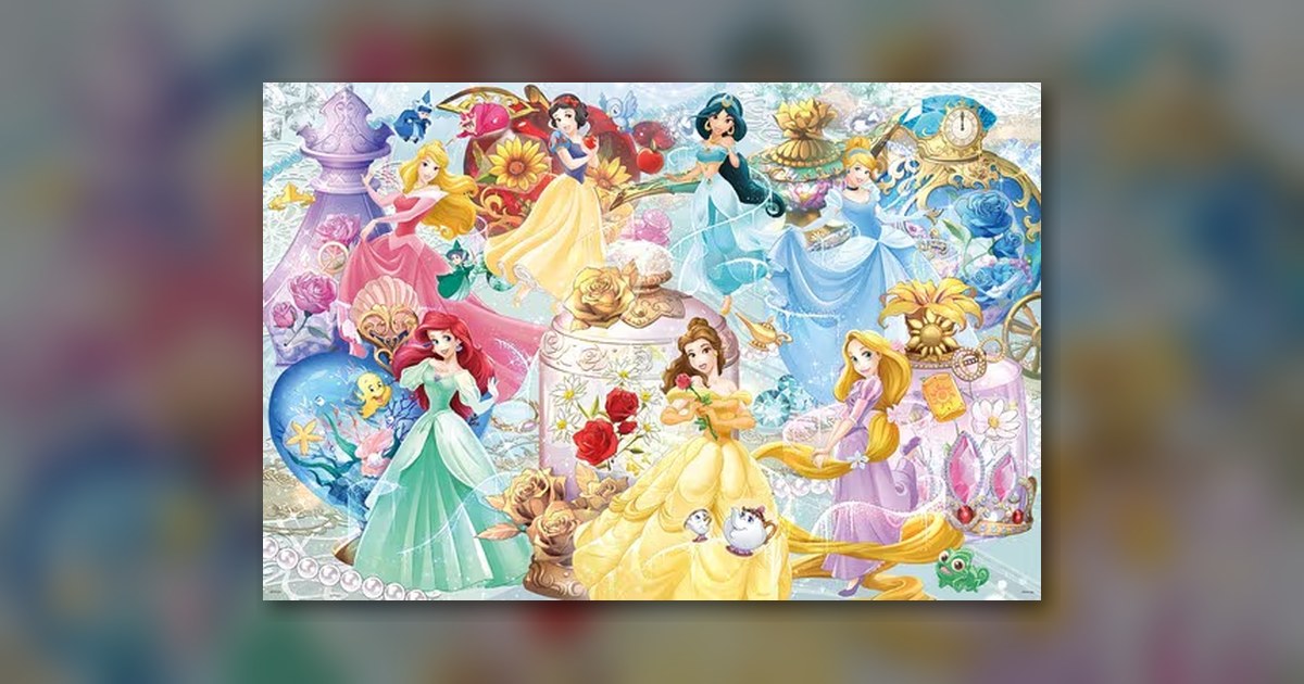 『Herbarium / Disney Princess (ディズニープリンセス)』1000ピース(エポック社)