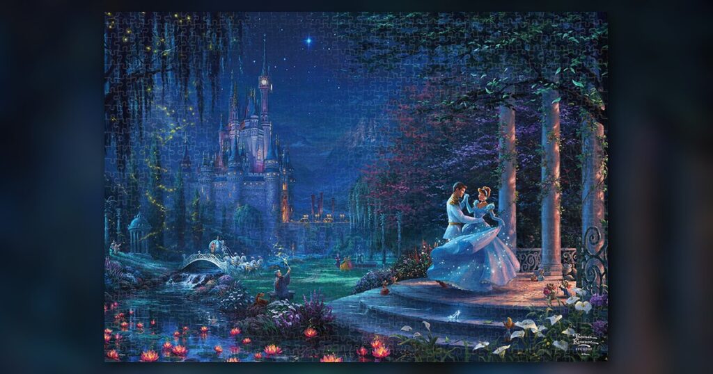 『Cinderella Dancing in the Starlight』1000ピース（テンヨー）