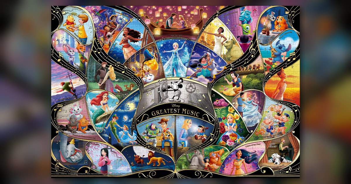 『DISNEY GREATEST MUSIC』1000ピース(テンヨー)