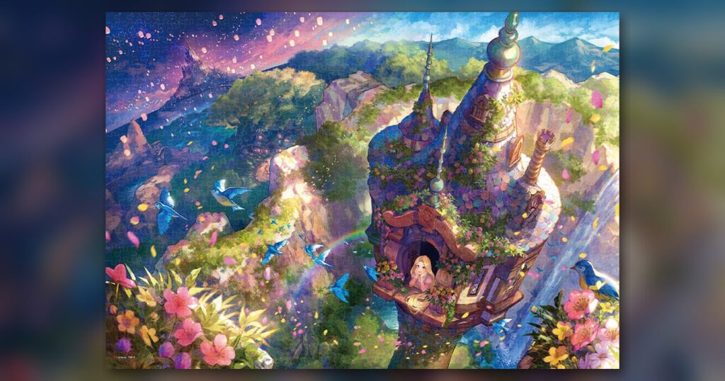 『Rapunzel Wondrous Fantasy』1000ピース（テンヨー）