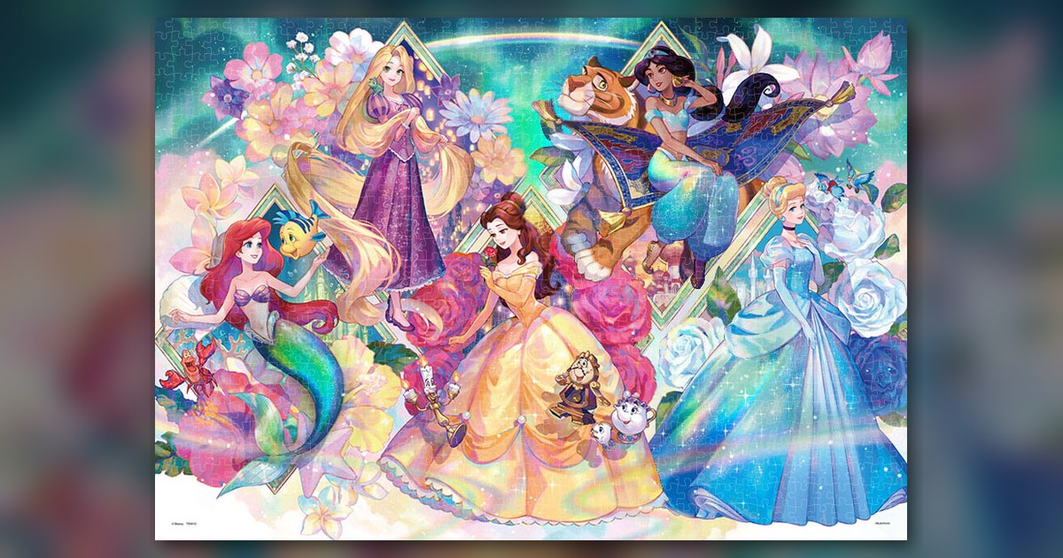 『Princess Prism Fantasy』1000ピース（テンヨー）