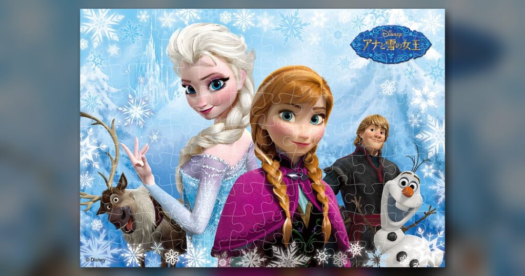 『2人のプリンセス（アナと雪の女王）』108ピース（テンヨー）