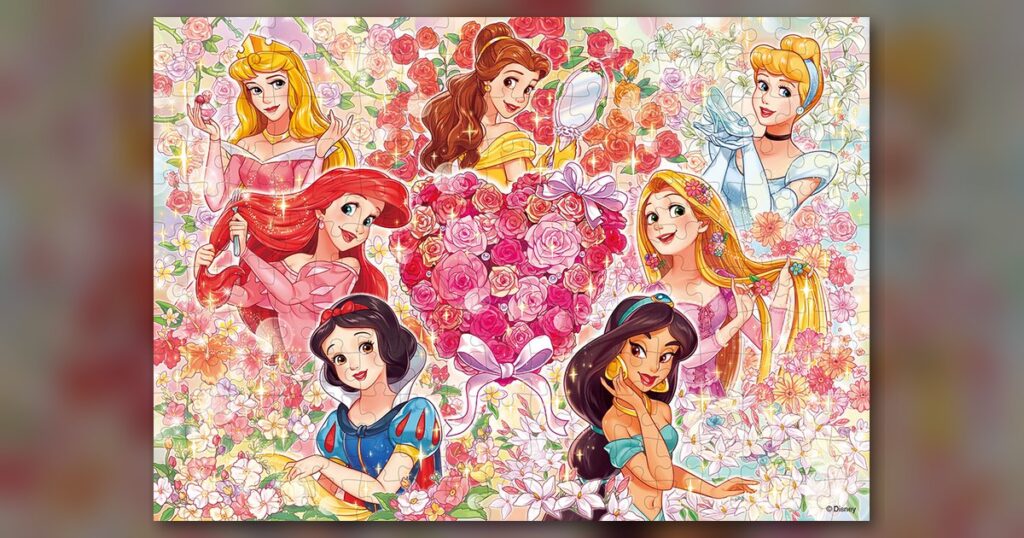 『メモリアル フラワー（ディズニープリンセス）』200ピース（テンヨー）
