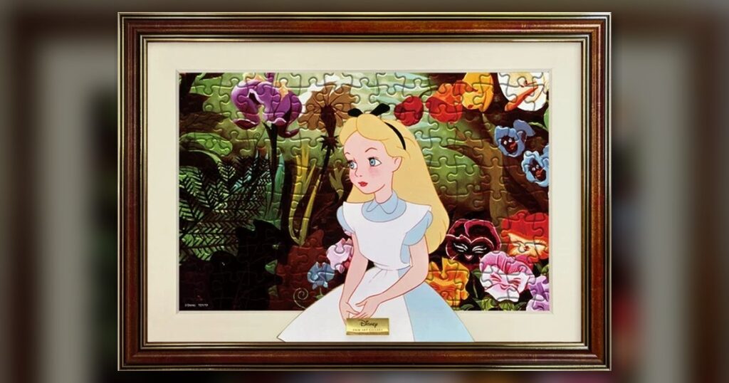 『ふしぎの国のアリス〈フィルム・アートギャラリー〉』200ピース（テンヨー）