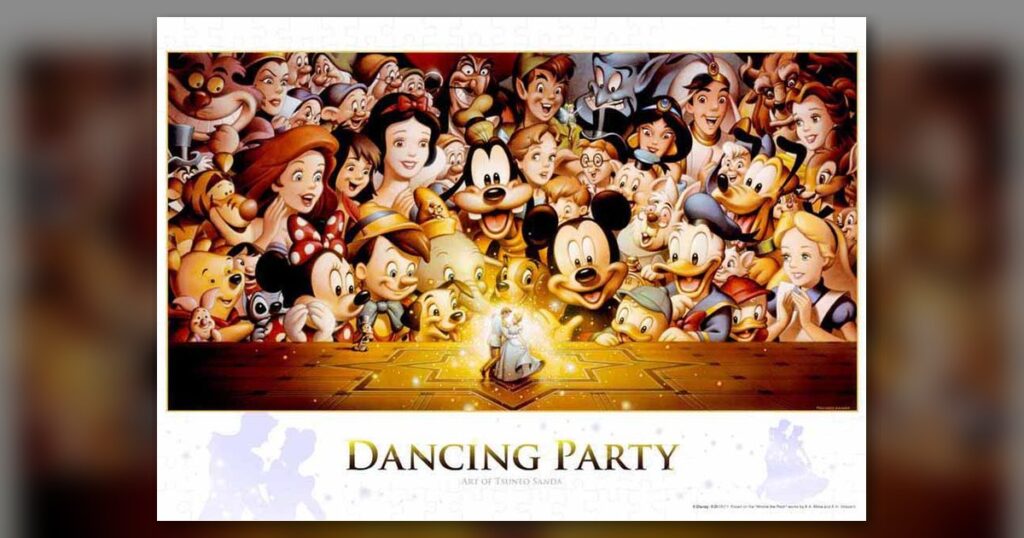 『Dancing Party』300ピース（テンヨー）
