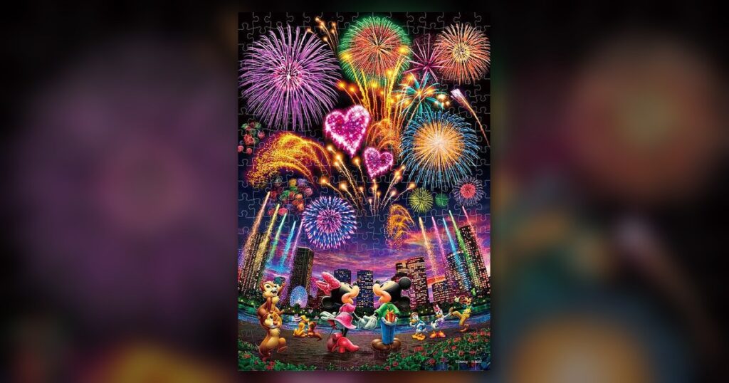『花火に想いをのせて…』300ピース（テンヨー）