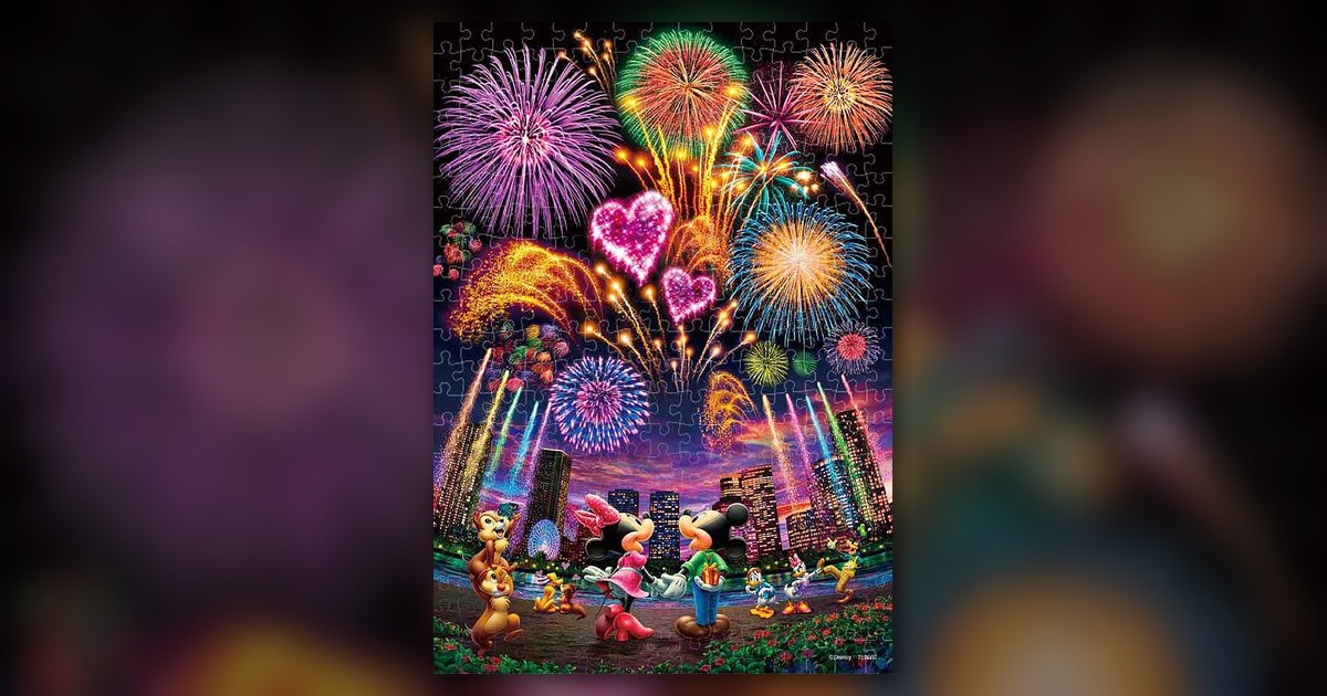 『花火に想いをのせて…』300ピース(テンヨー)