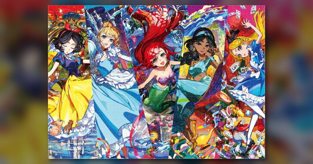 『Disney Girls』300ピース（テンヨー）