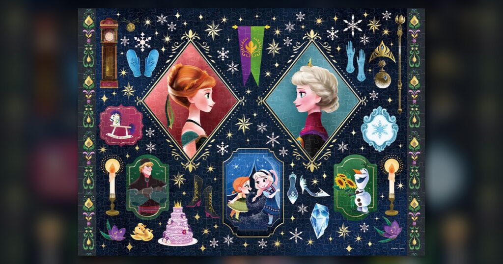 『大切な思い出(アナと雪の女王)』500ピース（テンヨー）